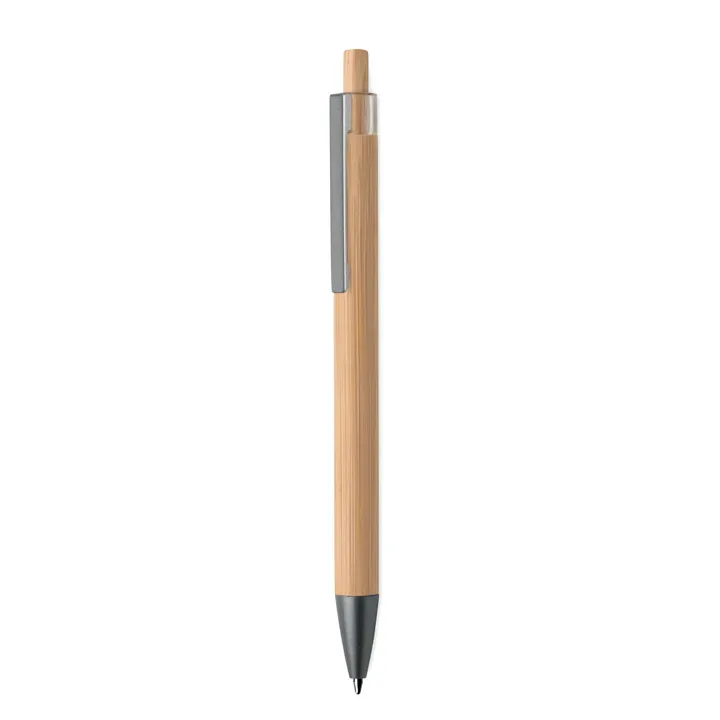 Push button bamboo pen - MO2595 (MOCN#40)